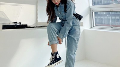 놓치면 후회! 득템 데님점프수트 후기👖✨